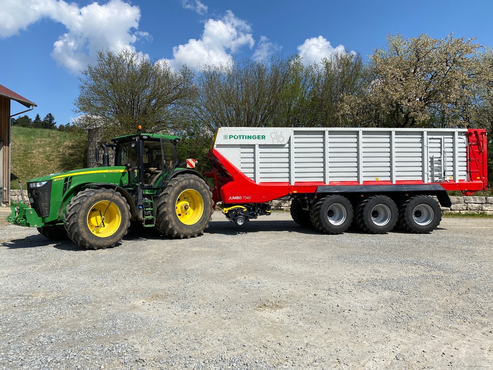 Ladewagen typu Pöttinger Jumbo 7540, Gebrauchtmaschine v Dingolfing (Obrázek 7)