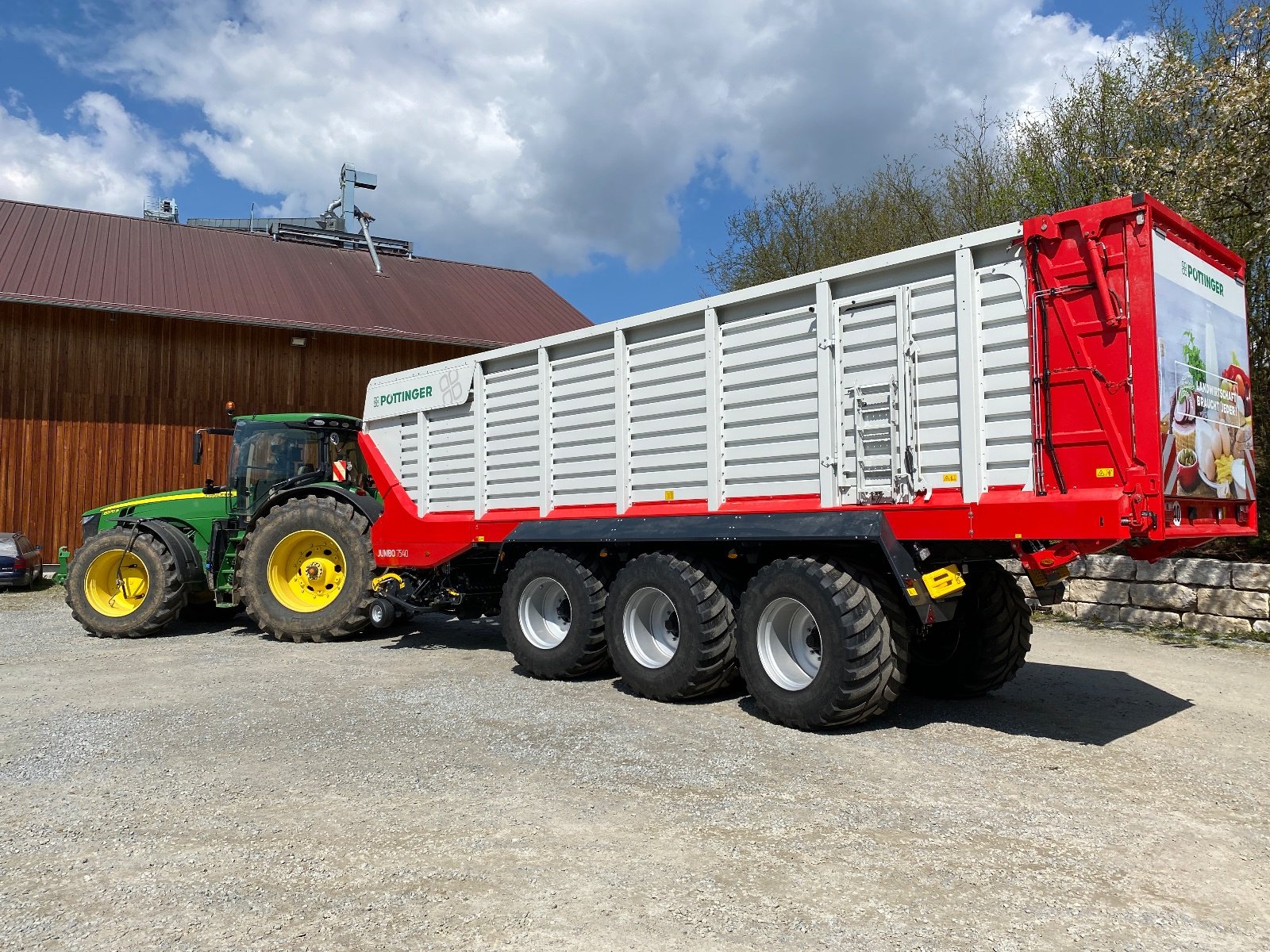 Ladewagen typu Pöttinger Jumbo 7540, Gebrauchtmaschine v Dingolfing (Obrázek 9)