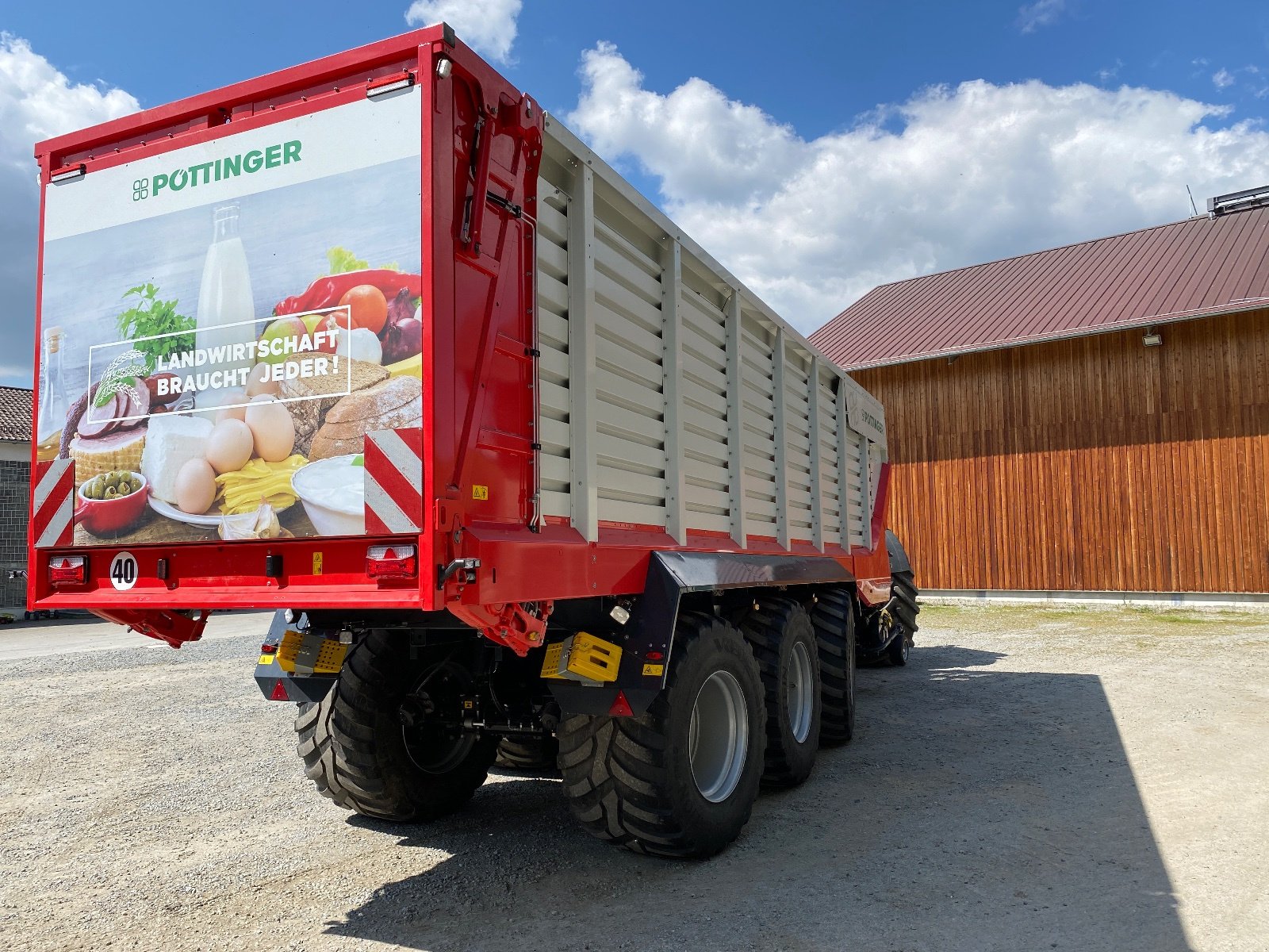 Ladewagen typu Pöttinger Jumbo 7540, Gebrauchtmaschine v Dingolfing (Obrázek 10)