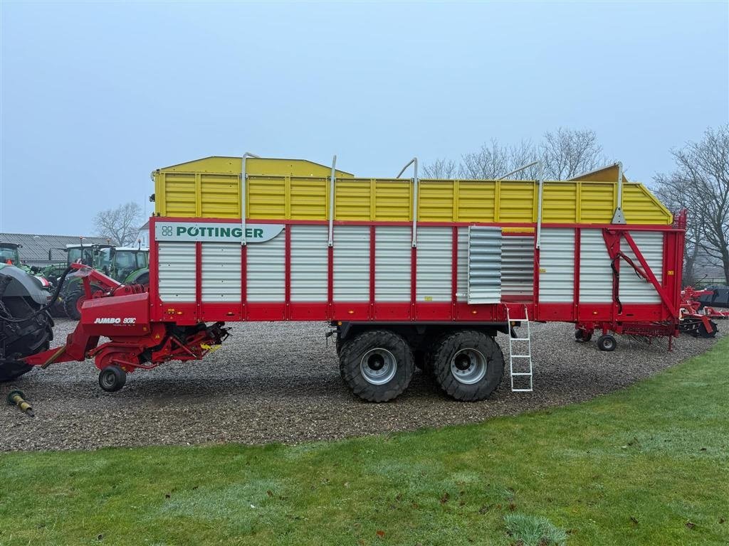 Ladewagen typu Pöttinger Jumbo 8010 Særdeles pæn og velholdt, Gebrauchtmaschine v Rødekro (Obrázek 4)