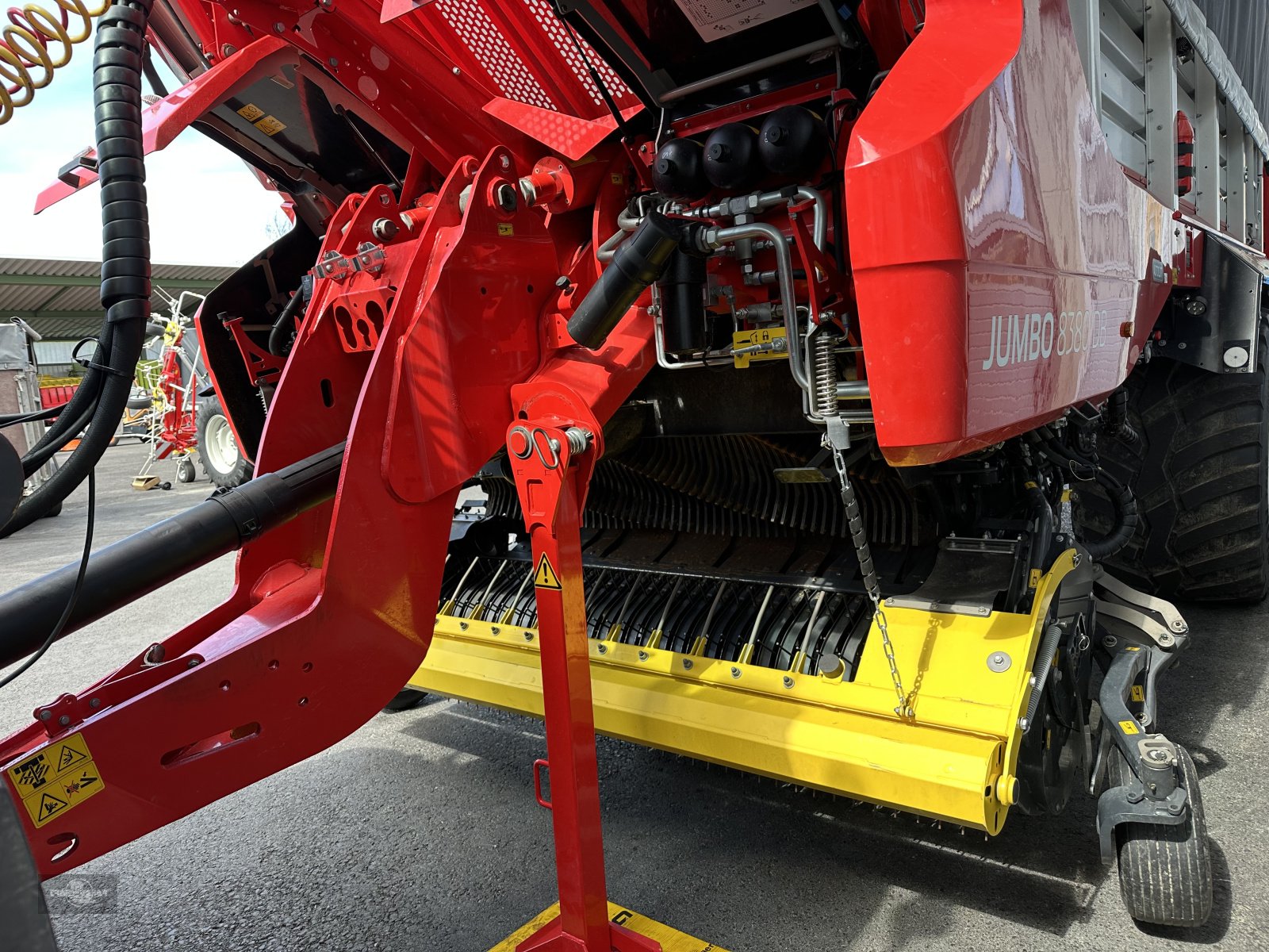 Ladewagen a típus Pöttinger Jumbo 8380 DB mit Schleifeinrichtung . Neuwertiger Zustand, Gebrauchtmaschine ekkor: Rankweil (Kép 4)