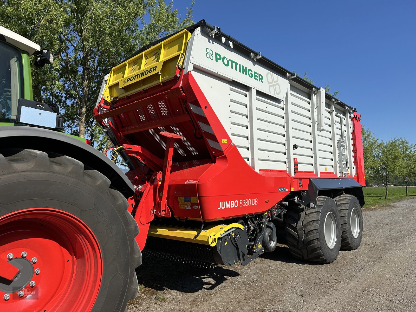 Ladewagen a típus Pöttinger Jumbo 8380 DB mit Schleifeinrichtung . Neuwertiger Zustand, Gebrauchtmaschine ekkor: Rankweil (Kép 16)
