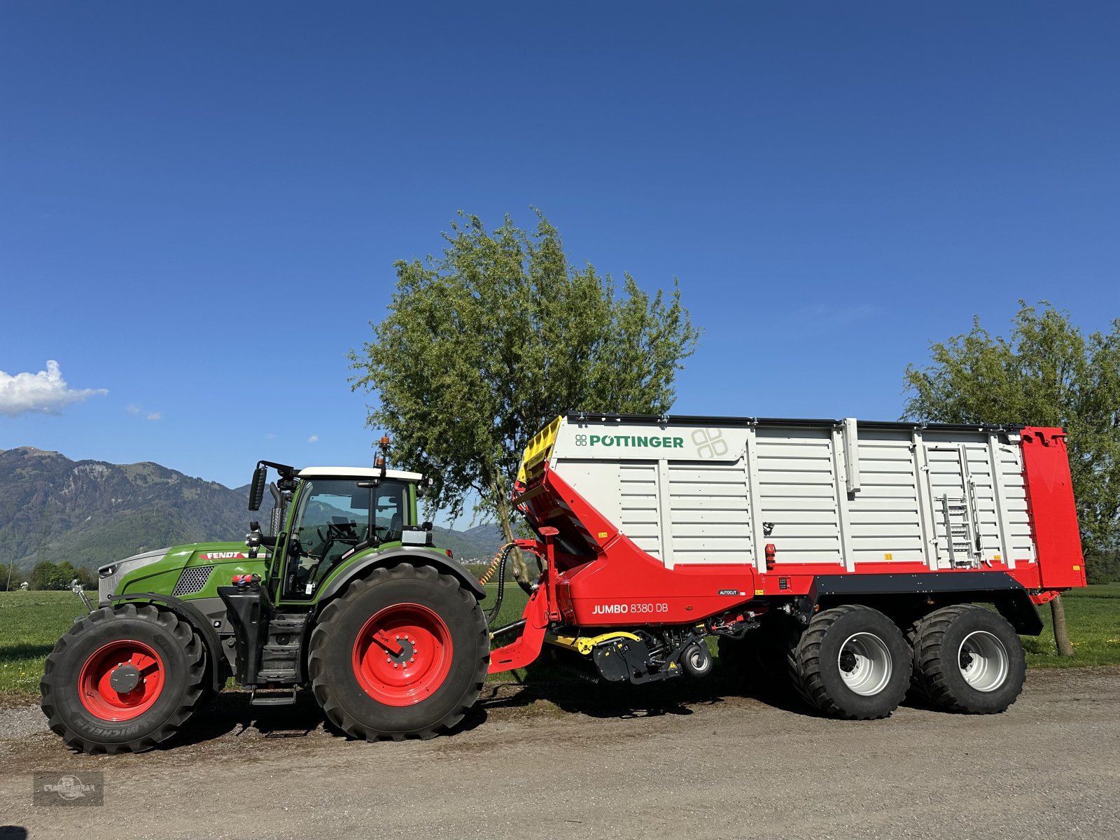 Ladewagen a típus Pöttinger Jumbo 8380 DB mit Schleifeinrichtung . Neuwertiger Zustand, Gebrauchtmaschine ekkor: Rankweil (Kép 18)