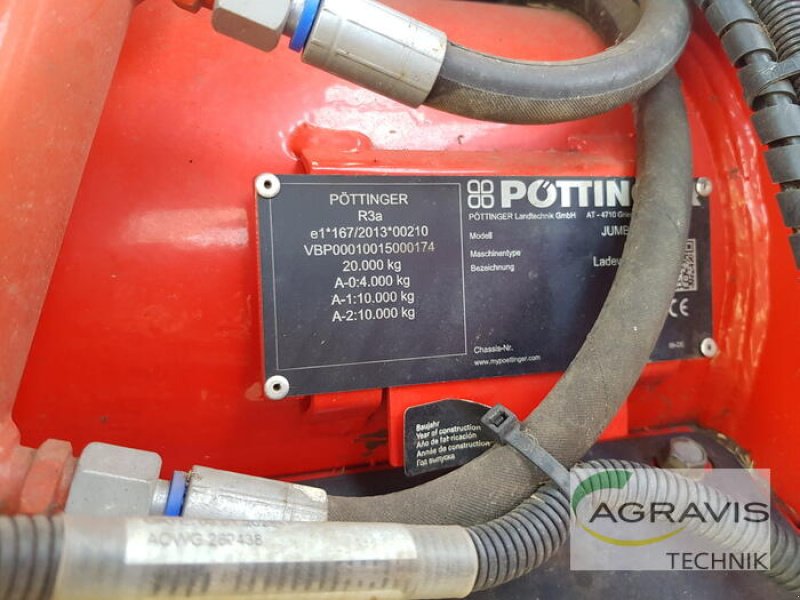 Ladewagen des Typs Pöttinger JUMBO 8380 DB, Gebrauchtmaschine in Nartum (Bild 21)