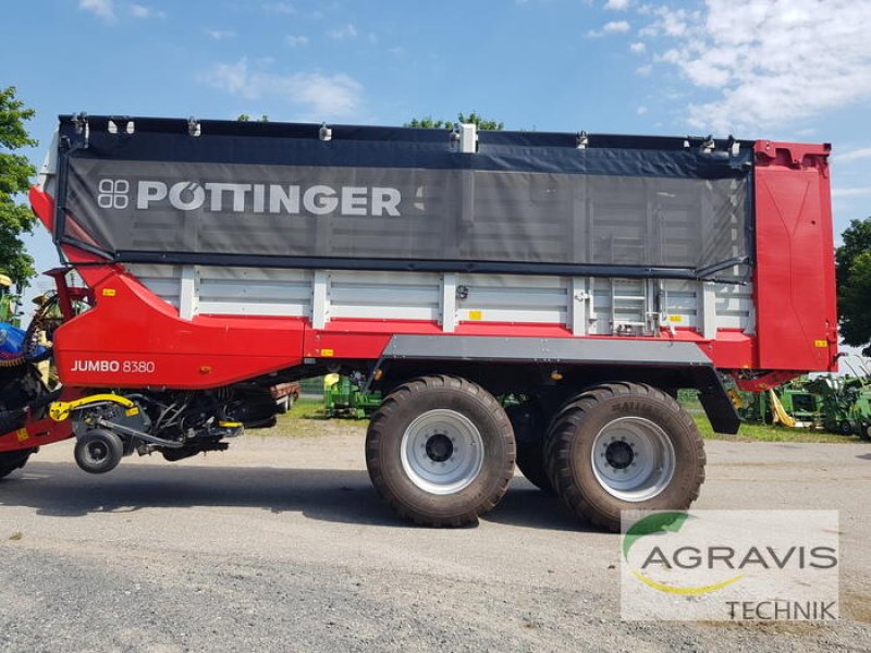 Ladewagen des Typs Pöttinger JUMBO 8380 DB, Gebrauchtmaschine in Nartum (Bild 9)