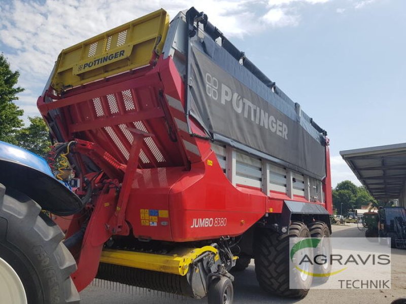 Ladewagen des Typs Pöttinger JUMBO 8380 DB, Gebrauchtmaschine in Nartum (Bild 1)