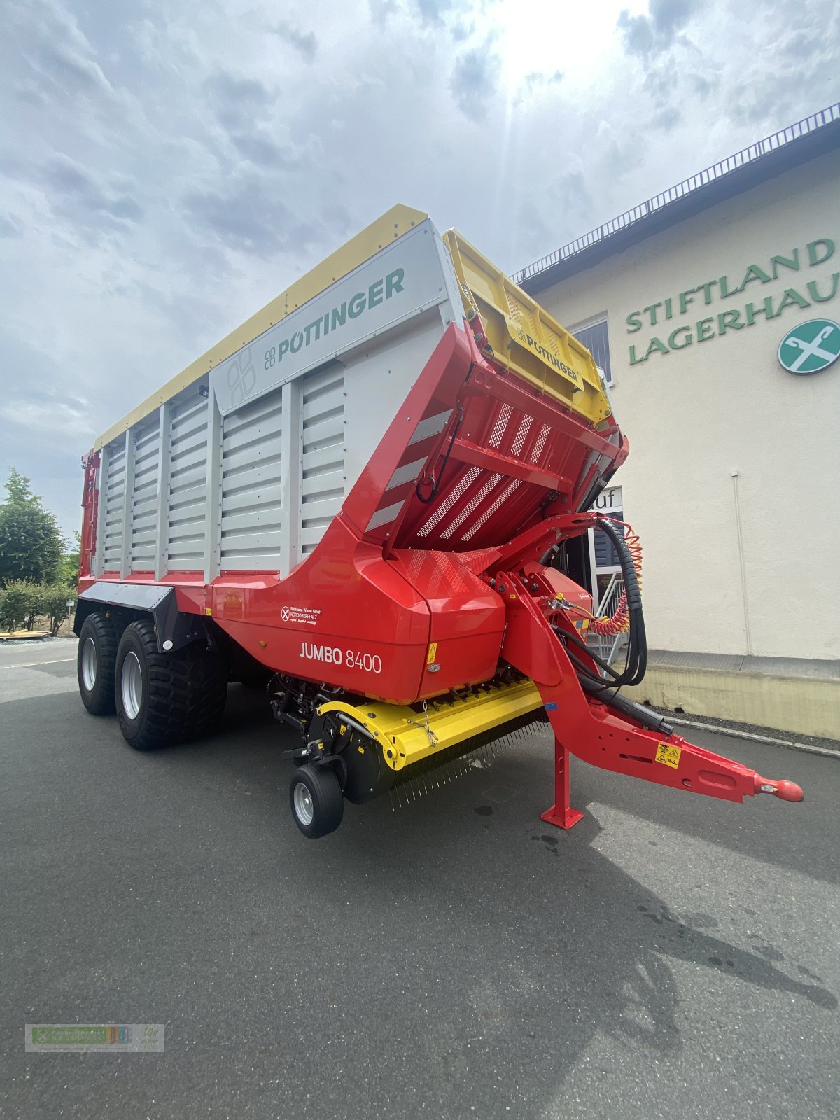 Ladewagen typu Pöttinger Jumbo 8400, Gebrauchtmaschine v Tirschenreuth (Obrázek 1)