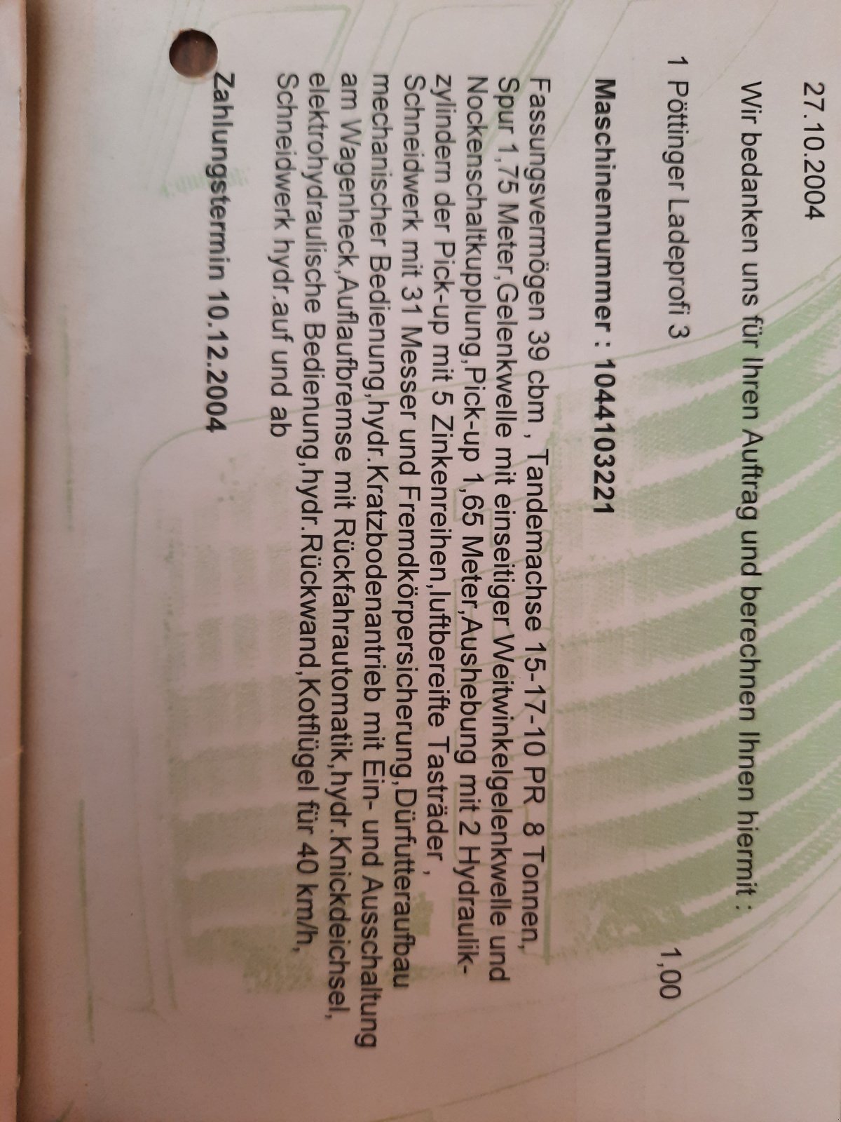 Ladewagen tipa Pöttinger Ladeprofi 3, Gebrauchtmaschine u Seggebruch (Slika 3)