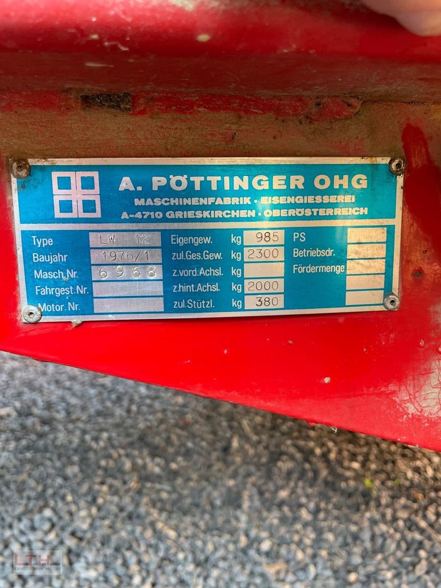 Ladewagen typu Pöttinger LW 12, Gebrauchtmaschine v Gnas (Obrázek 7)