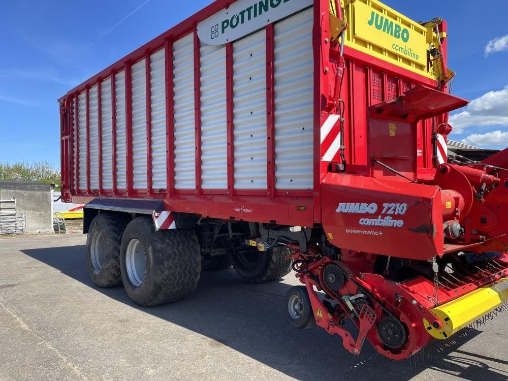 Ladewagen des Typs Pöttinger Pøttinger  Jumbo 7210 Årgang 2014, Gebrauchtmaschine in Dronninglund (Bild 1)