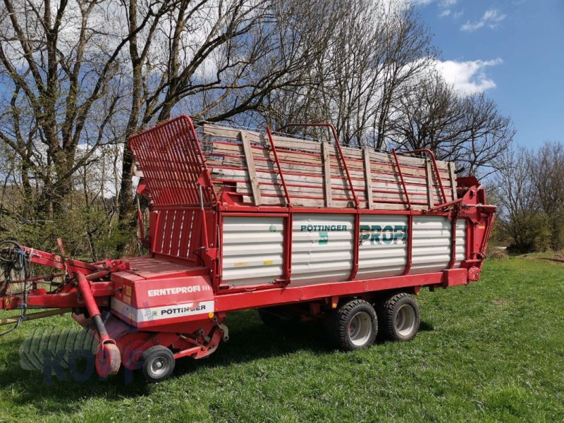 Ladewagen typu Pöttinger Pöttinger Ernteprofi 3 Ladewagen, Gebrauchtmaschine v Schutterzell (Obrázek 1)