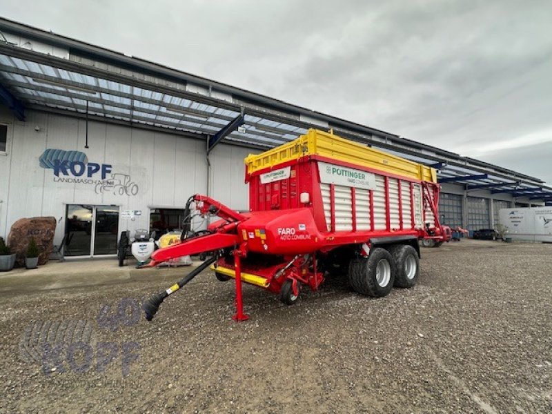 Ladewagen of the type Pöttinger Pöttinger Ladewagen Faro 4010 Compiline 40,3 m² Tandem, Gebrauchtmaschine in Schutterzell (Picture 7)