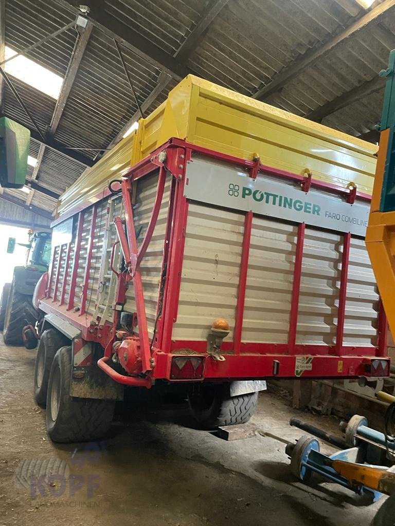 Ladewagen of the type Pöttinger Pöttinger Ladewagen Faro 4010 Compiline 40,3 m² Tandem, Gebrauchtmaschine in Schutterzell (Picture 13)