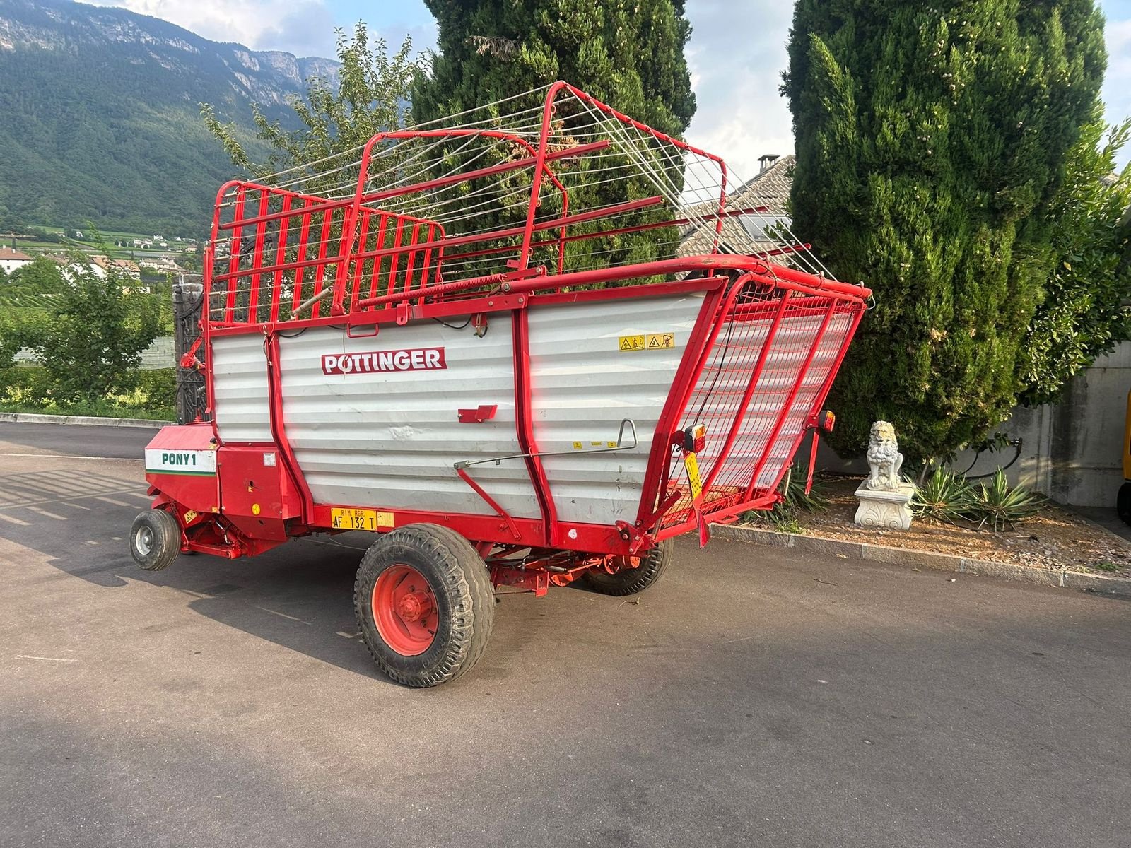 Ladewagen typu Pöttinger Pony 1 - GZ2732, Gebrauchtmaschine v Eppan (BZ) (Obrázek 4)