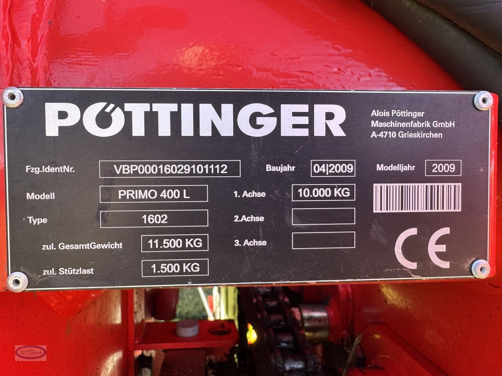 Ladewagen typu Pöttinger PRIMO 400 L, Gebrauchtmaschine v Münzkirchen (Obrázek 13)