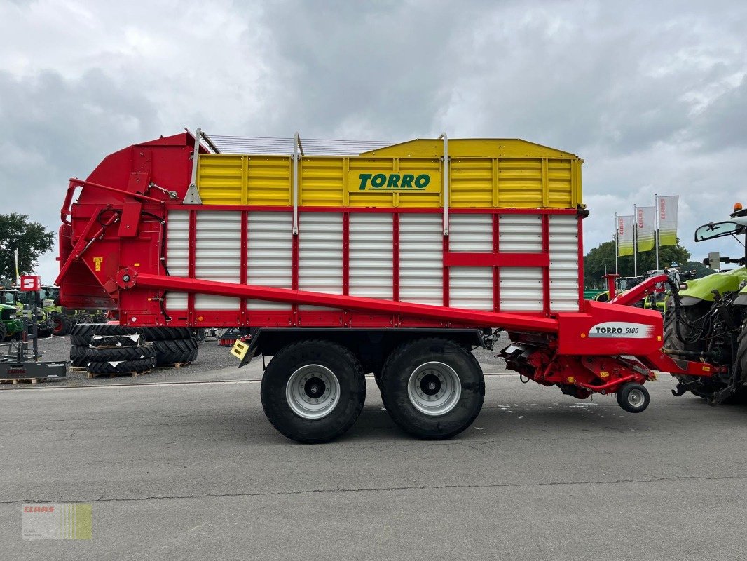 Ladewagen des Typs Pöttinger TORRO 5100 D, 51 cbm, Gebrauchtmaschine in Molbergen (Bild 4)