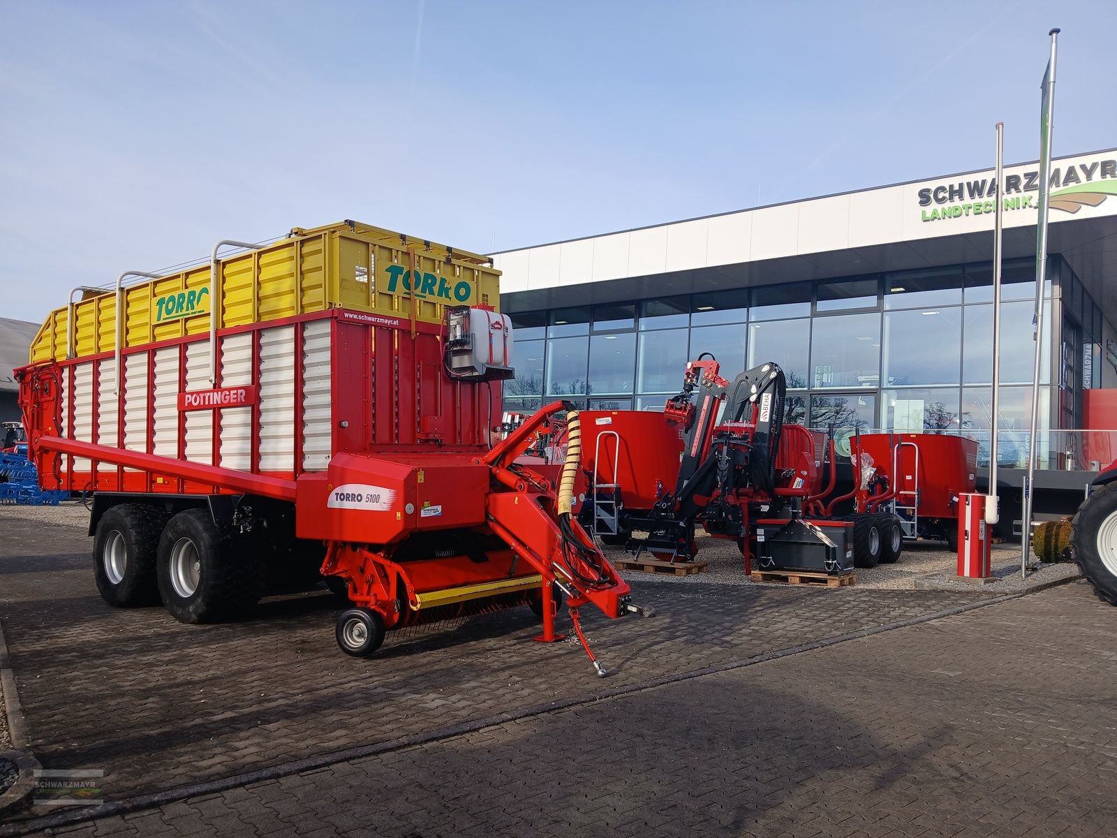 Ladewagen typu Pöttinger Torro 5100 D Rotorladewagen, Gebrauchtmaschine v Gampern (Obrázek 1)
