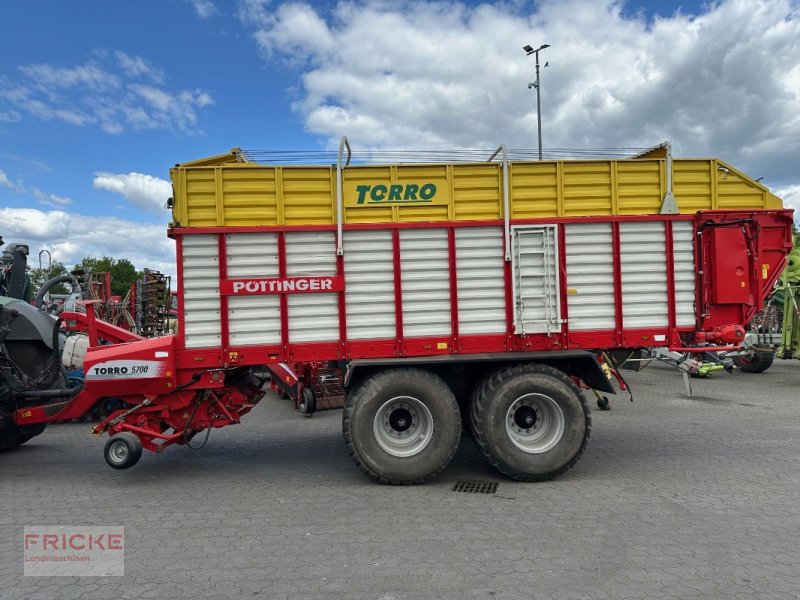 Ladewagen des Typs Pöttinger Torro 5700 D, Gebrauchtmaschine in Bockel - Gyhum (Bild 1)