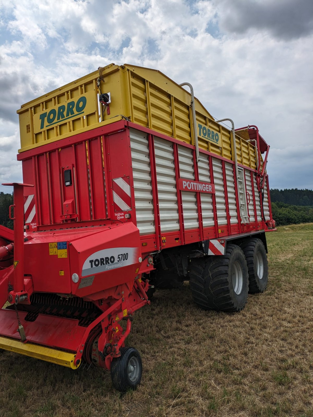 Ladewagen des Typs Pöttinger Torro 5700 L, Gebrauchtmaschine in Igensdorf (Bild 2)