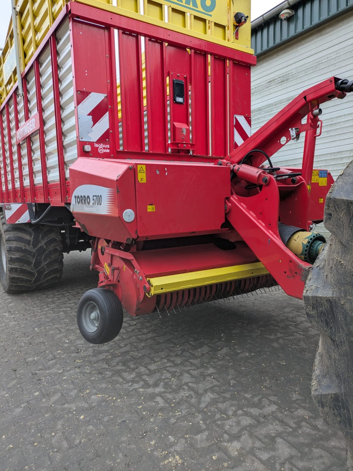 Ladewagen des Typs Pöttinger Torro 5700 L, Gebrauchtmaschine in Igensdorf (Bild 21)
