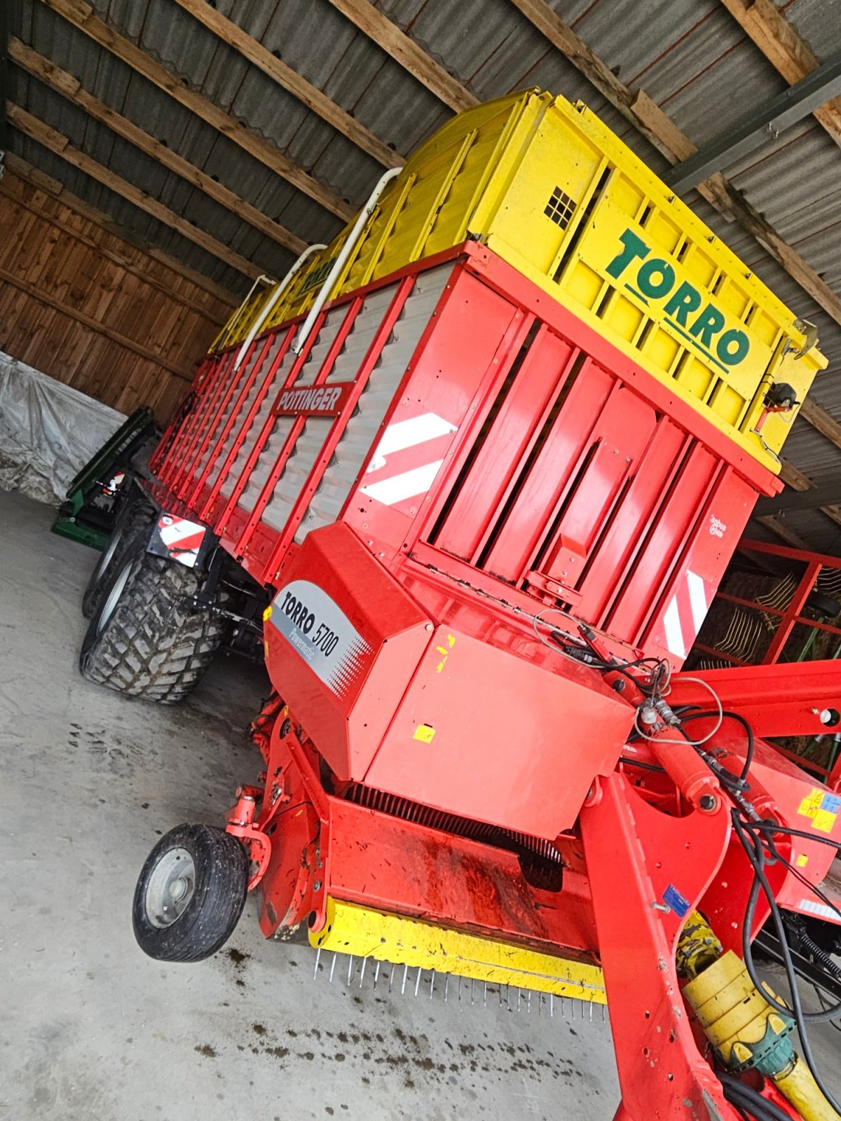 Ladewagen typu Pöttinger Torro 5700, Gebrauchtmaschine v Georgensgmünd (Obrázek 1)