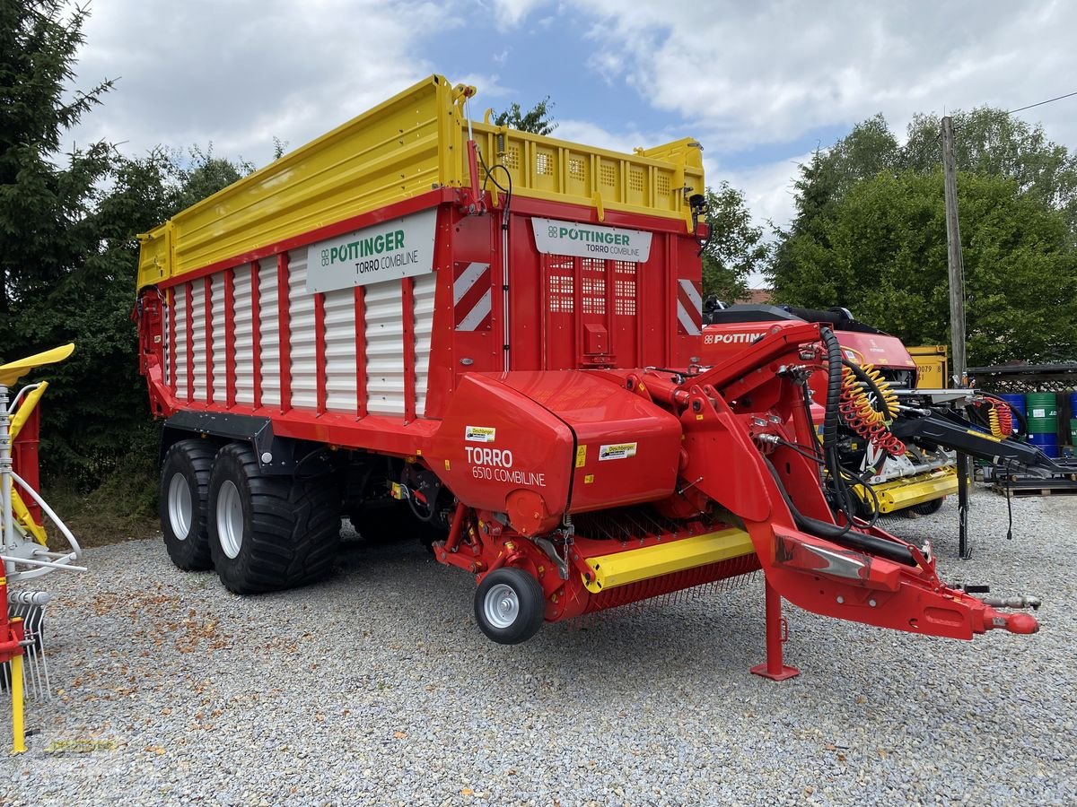 Ladewagen типа Pöttinger TORRO 6510 D Combiline, Vorführmaschine в Senftenbach (Фотография 10)