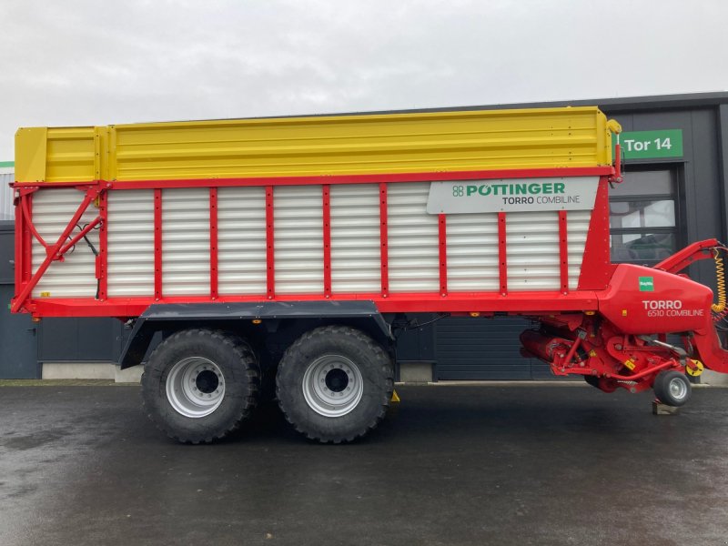 Ladewagen des Typs Pöttinger Torro 6510 L Combinline, Gebrauchtmaschine in Wülfershausen an der Saale