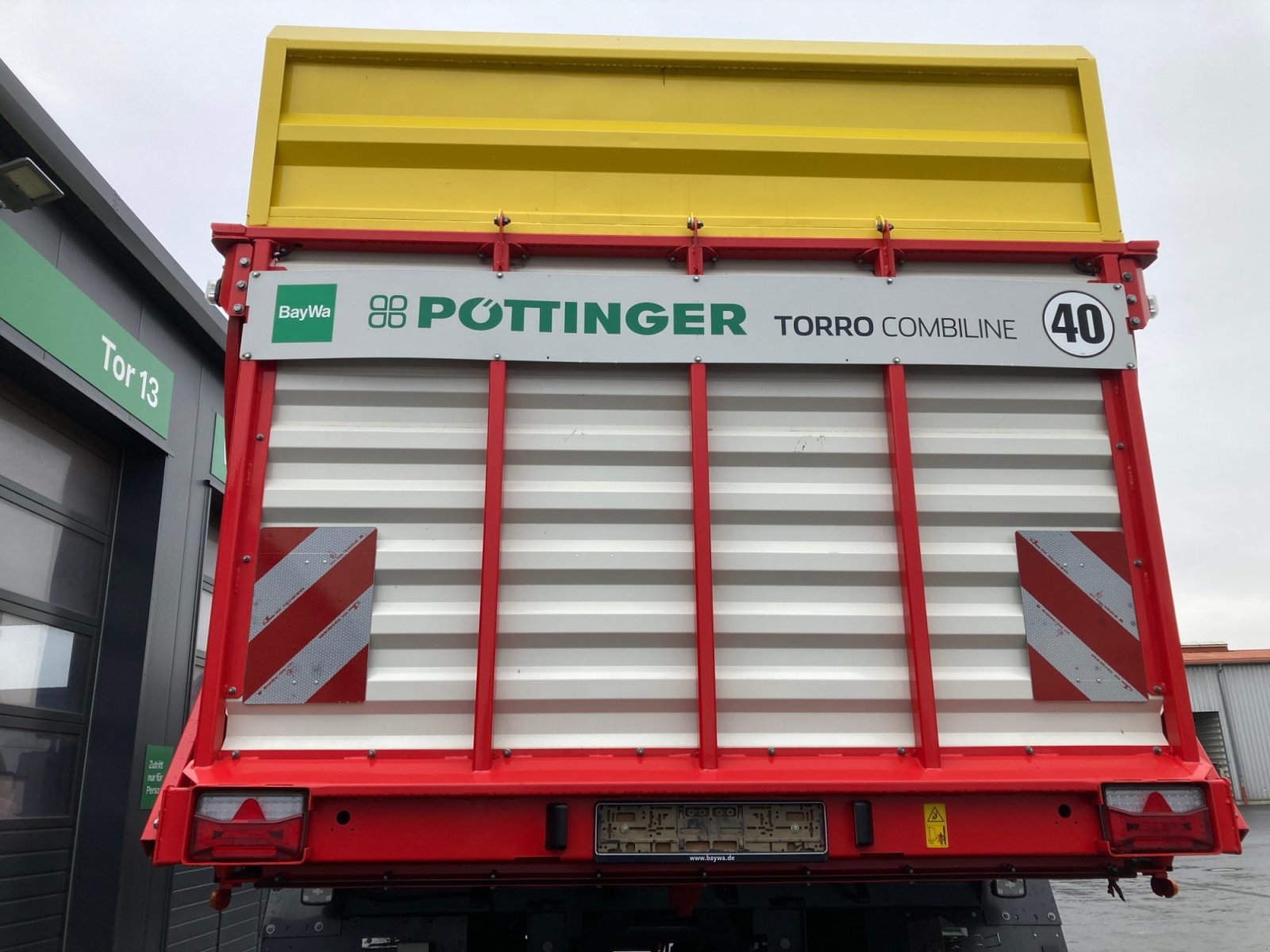 Ladewagen des Typs Pöttinger Torro 6510 L Combinline, Gebrauchtmaschine in Wülfershausen an der Saale (Bild 13)