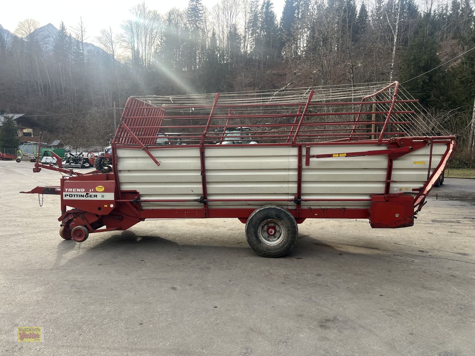 Ladewagen typu Pöttinger Trend II , Tieflader LW 40M, Gebrauchtmaschine v Kötschach (Obrázek 5)