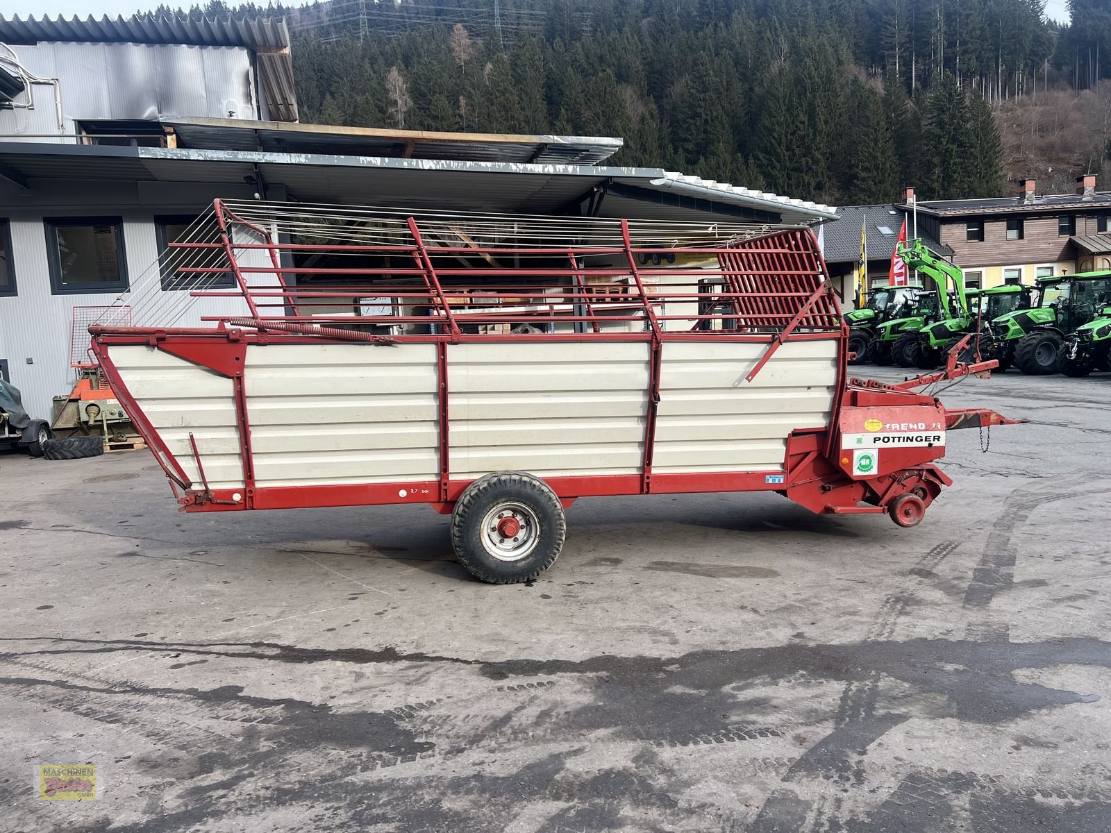 Ladewagen typu Pöttinger Trend II , Tieflader LW 40M, Gebrauchtmaschine v Kötschach (Obrázek 4)