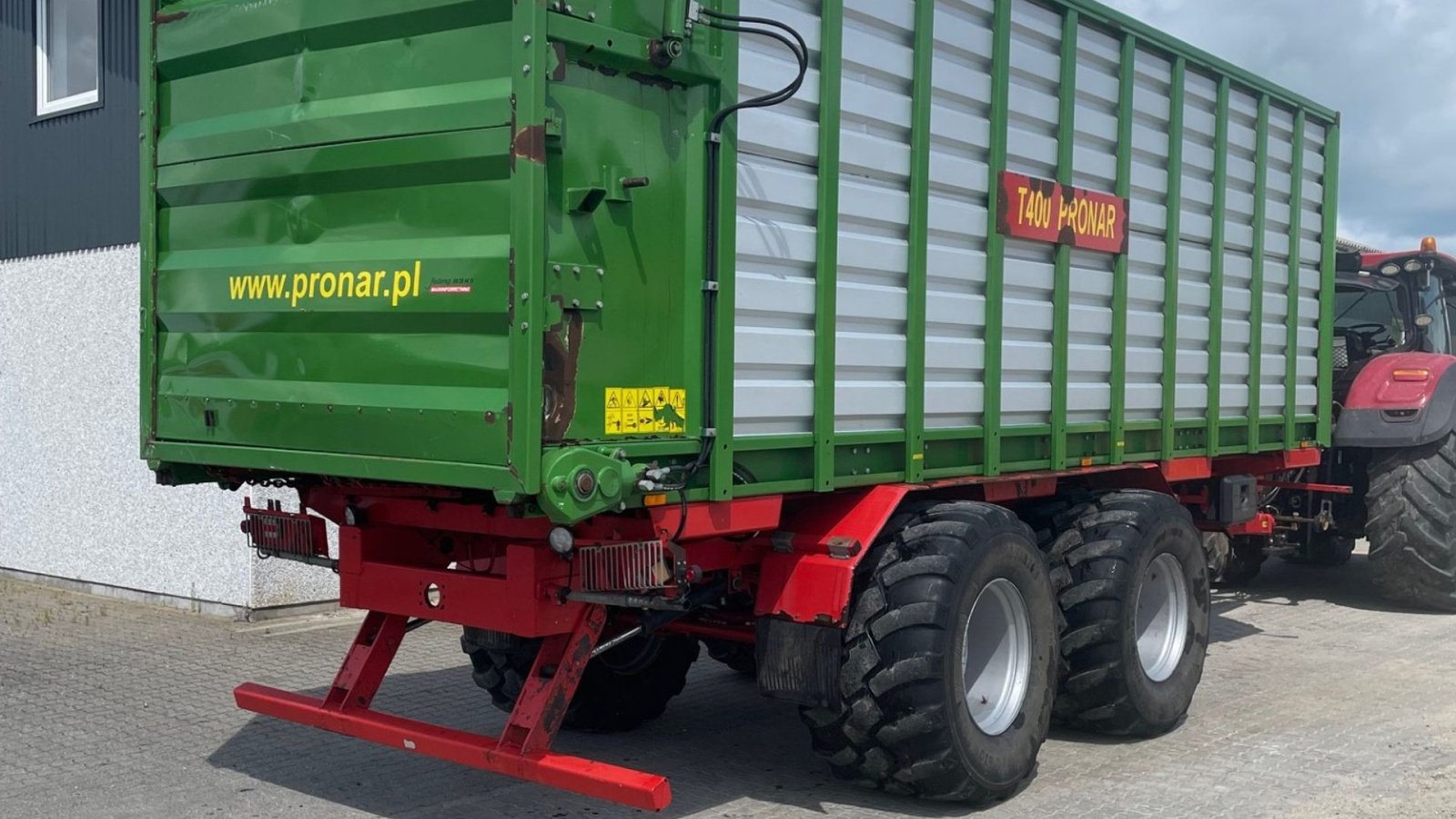 Ladewagen типа PRONAR T-400 store hjul og hydraulisk forsmæk, Gebrauchtmaschine в Kongerslev (Фотография 5)