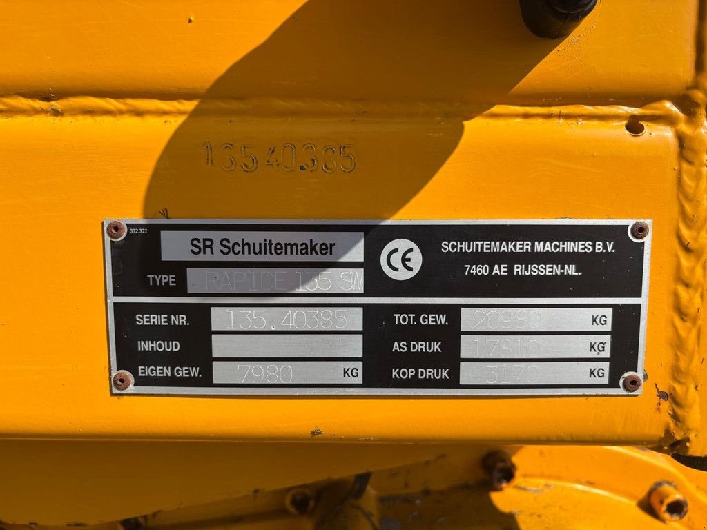 Ladewagen van het type Schuitemaker Rapide 135, Gebrauchtmaschine in Wierden (Foto 7)