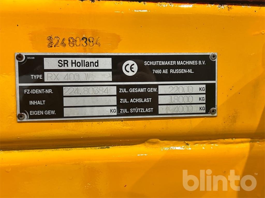 Ladewagen del tipo Schuitemaker Rapide 2000 RX400W, Gebrauchtmaschine In Düsseldorf (Immagine 5)