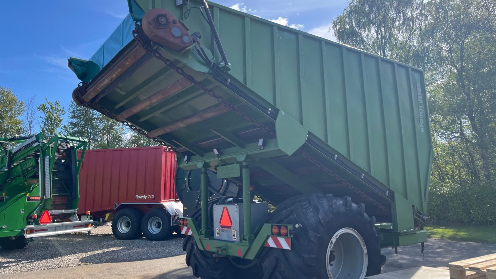 Ladewagen des Typs Sonstige Brugt Greenloader overlæsservogn, Gebrauchtmaschine in Løgumkloster (Bild 14)