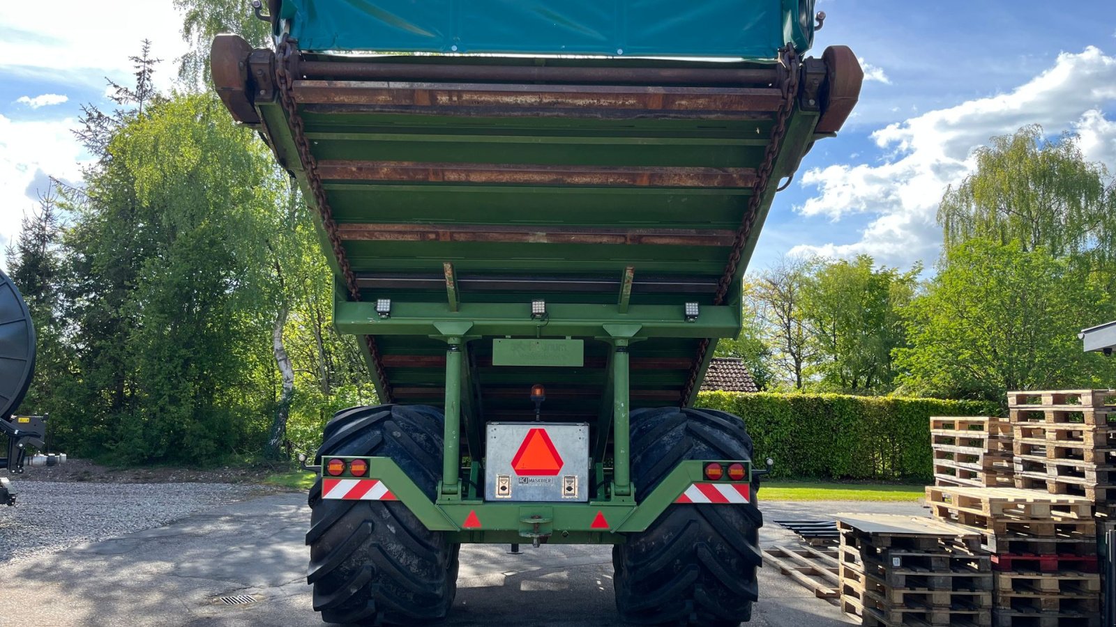 Ladewagen des Typs Sonstige Brugt Greenloader overlæsservogn, Gebrauchtmaschine in Løgumkloster (Bild 15)