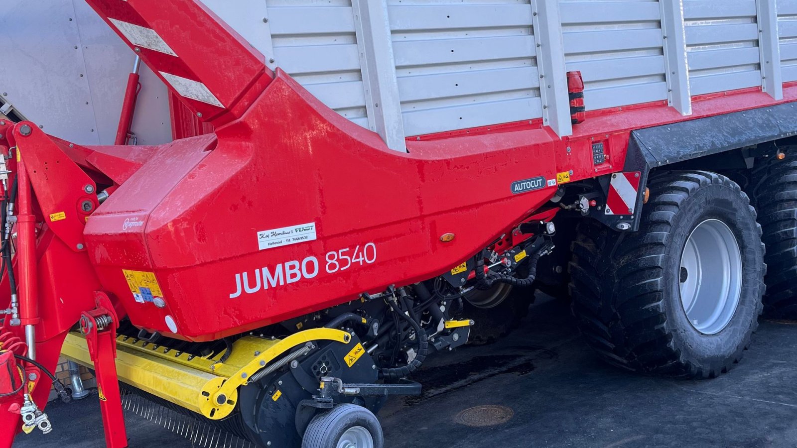 Ladewagen typu Sonstige Jumbo 8540, Gebrauchtmaschine v Rødekro (Obrázek 3)