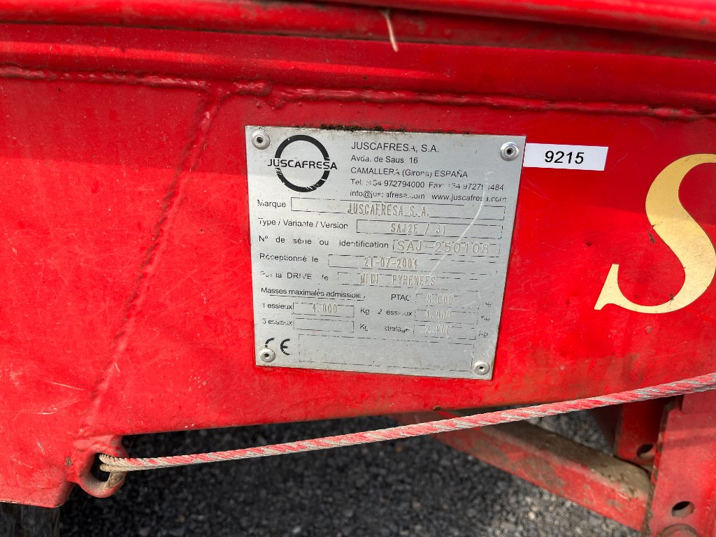 Ladewagen of the type Sonstige SAJ2E / 31, Gebrauchtmaschine in Calmont (Picture 9)