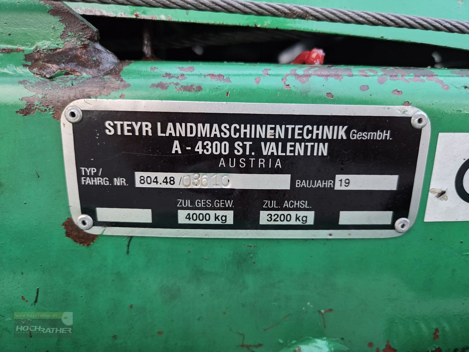 Ladewagen typu Steyr Hamster 427, Gebrauchtmaschine v Kronstorf (Obrázek 24)