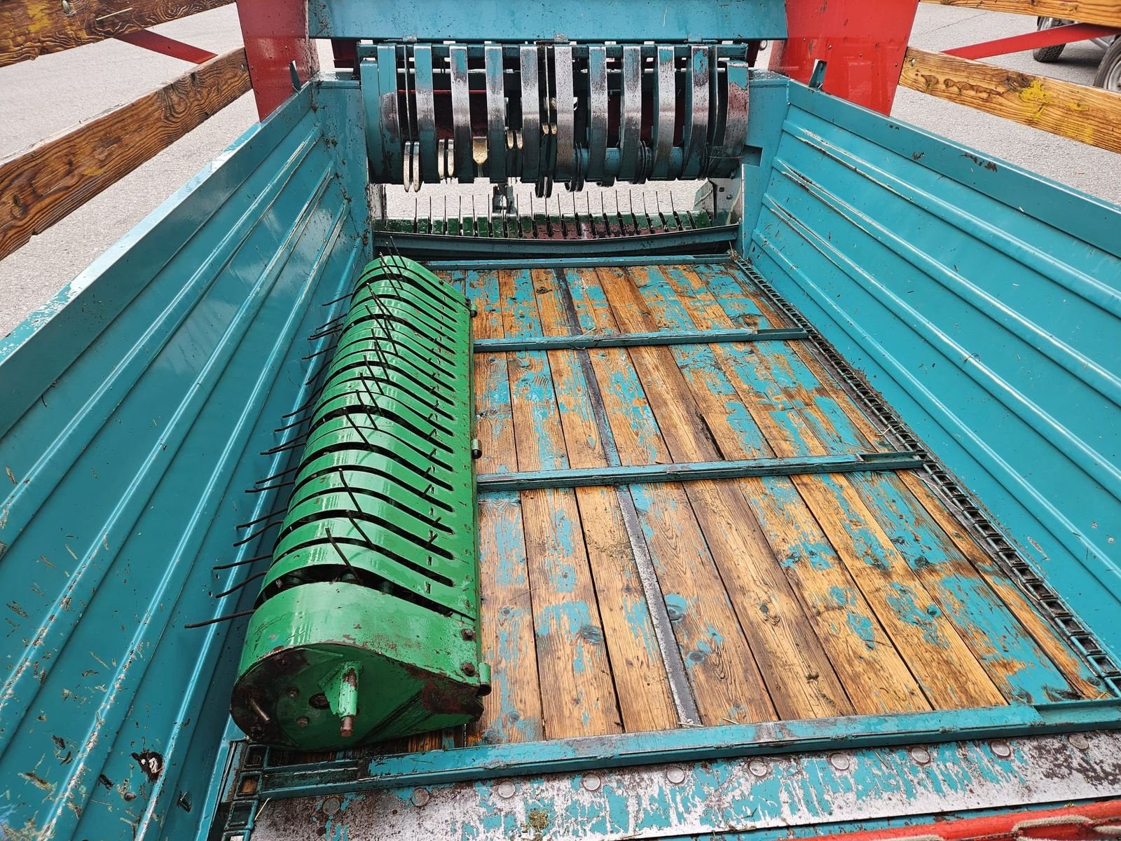 Ladewagen Türe ait Steyr Hamster 801, Gebrauchtmaschine içinde Flachau (resim 5)