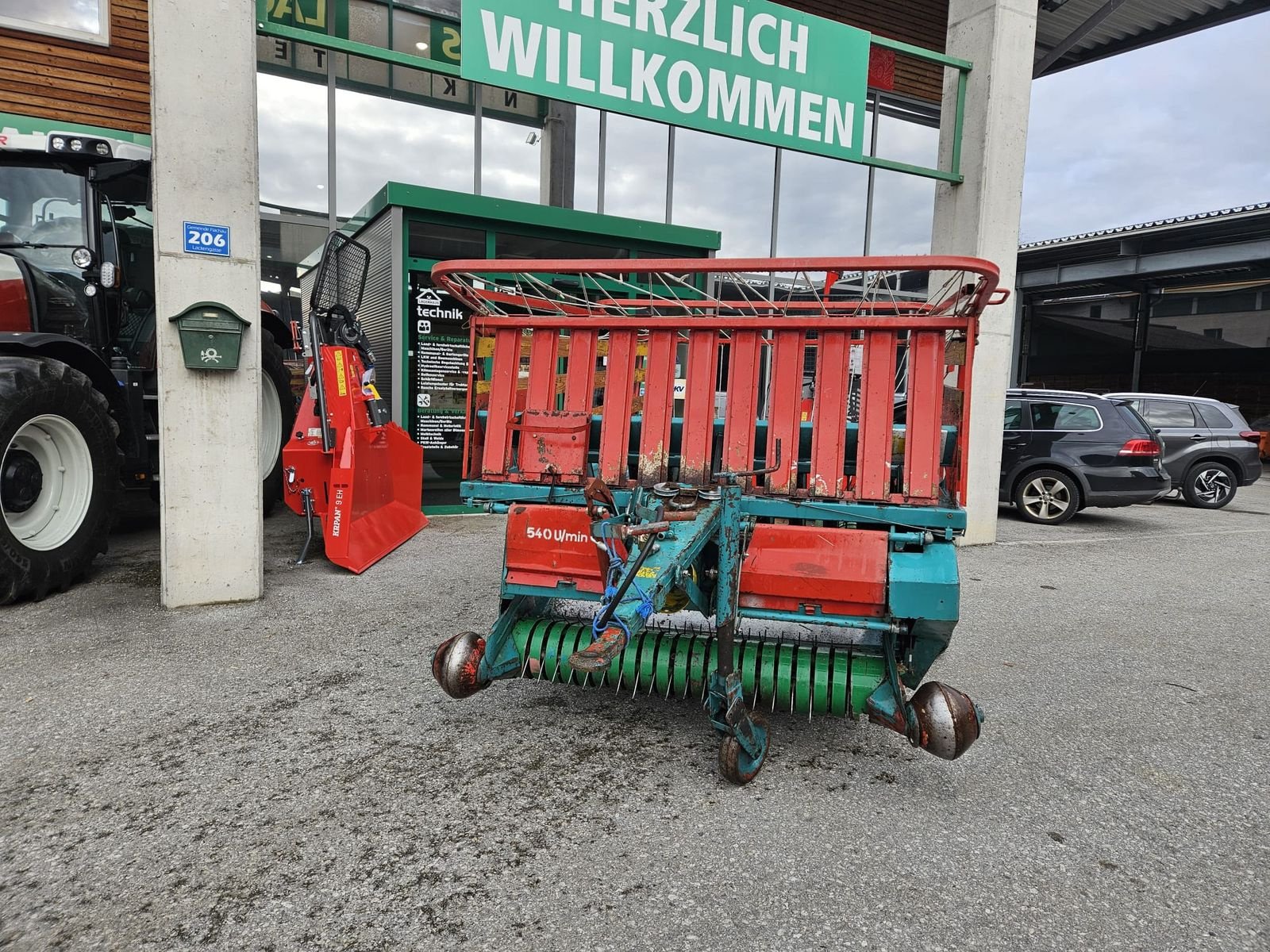 Ladewagen Türe ait Steyr Hamster 801, Gebrauchtmaschine içinde Flachau (resim 1)