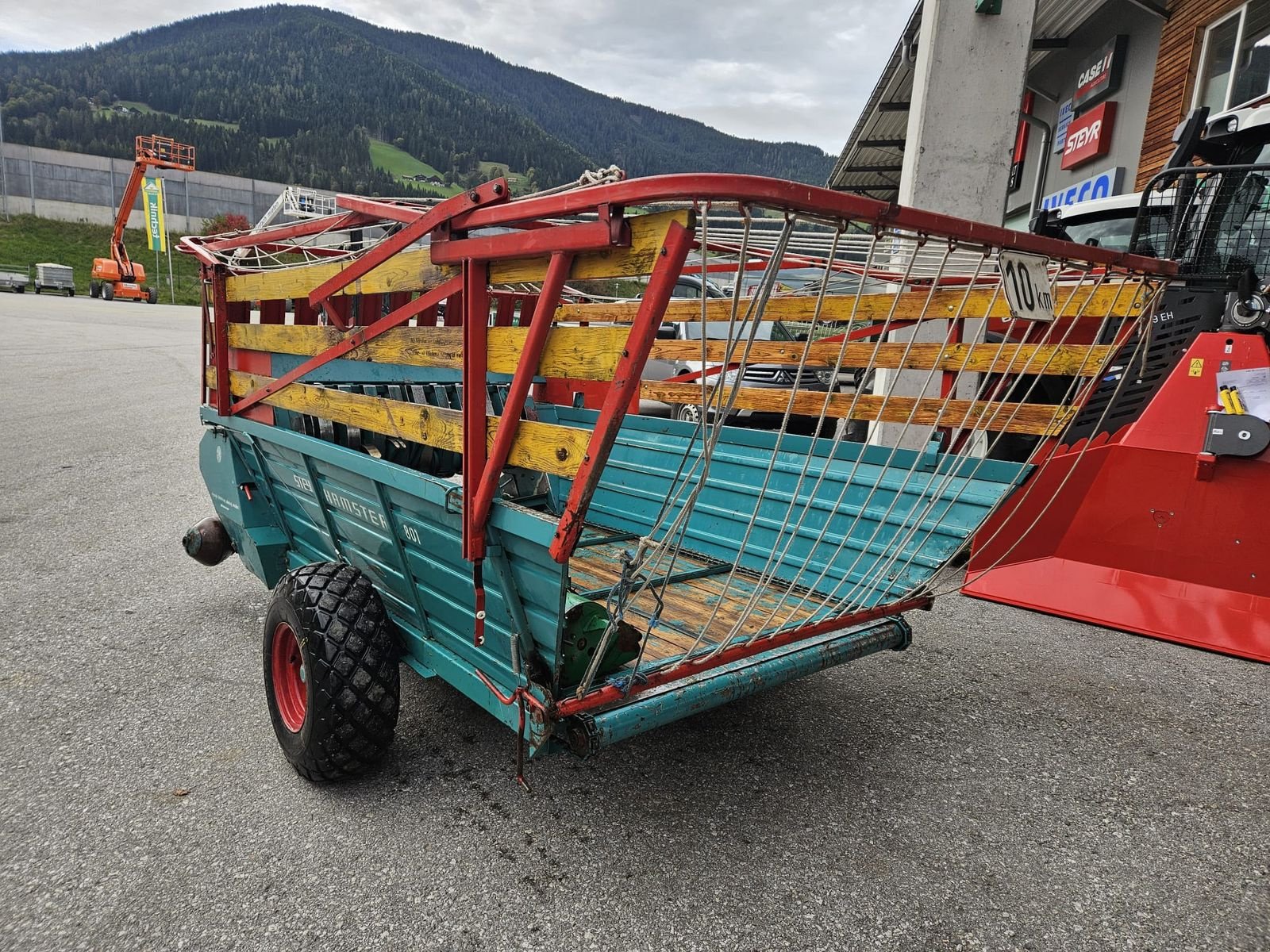 Ladewagen Türe ait Steyr Hamster 801, Gebrauchtmaschine içinde Flachau (resim 3)