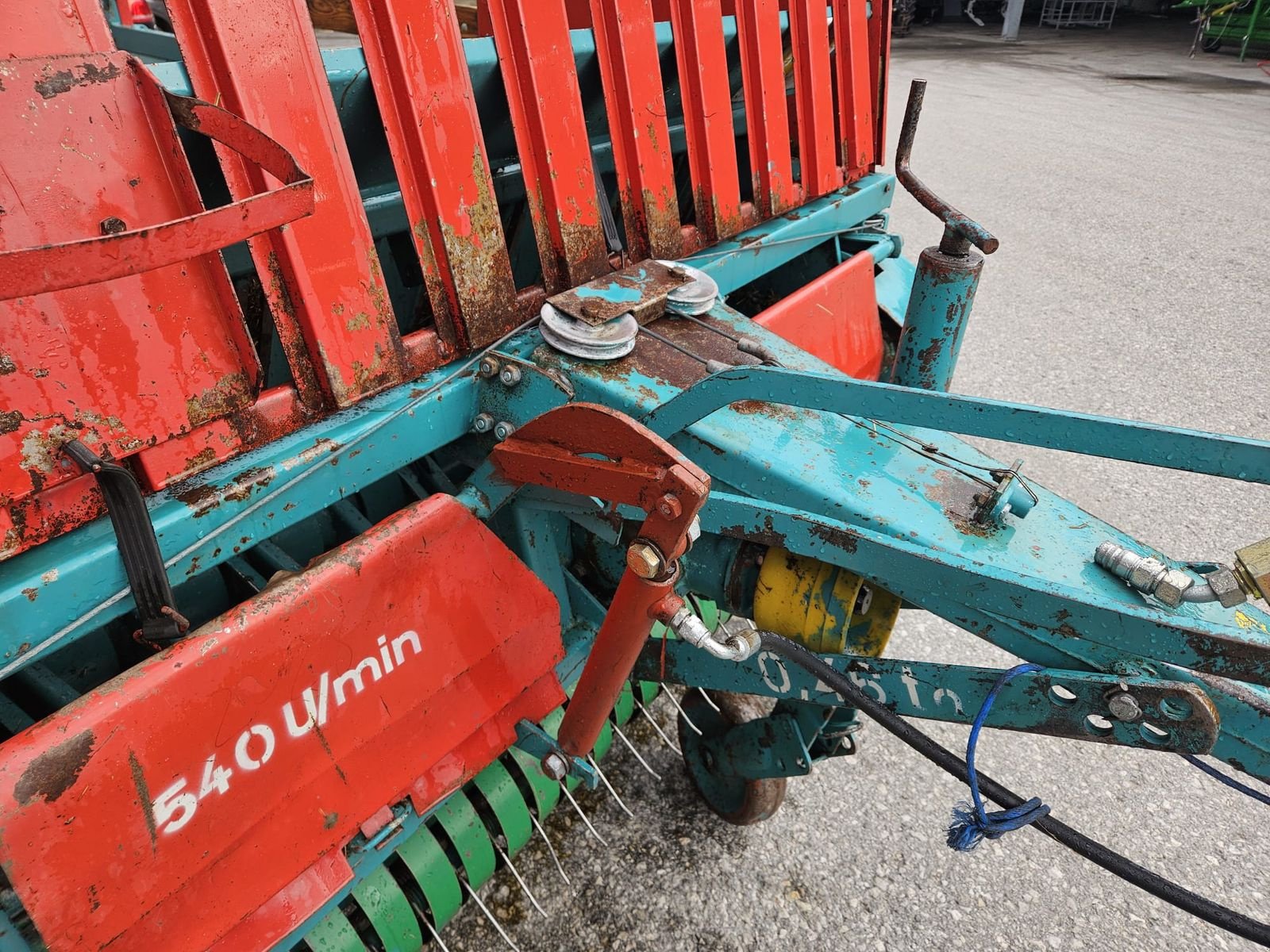 Ladewagen Türe ait Steyr Hamster 801, Gebrauchtmaschine içinde Flachau (resim 9)