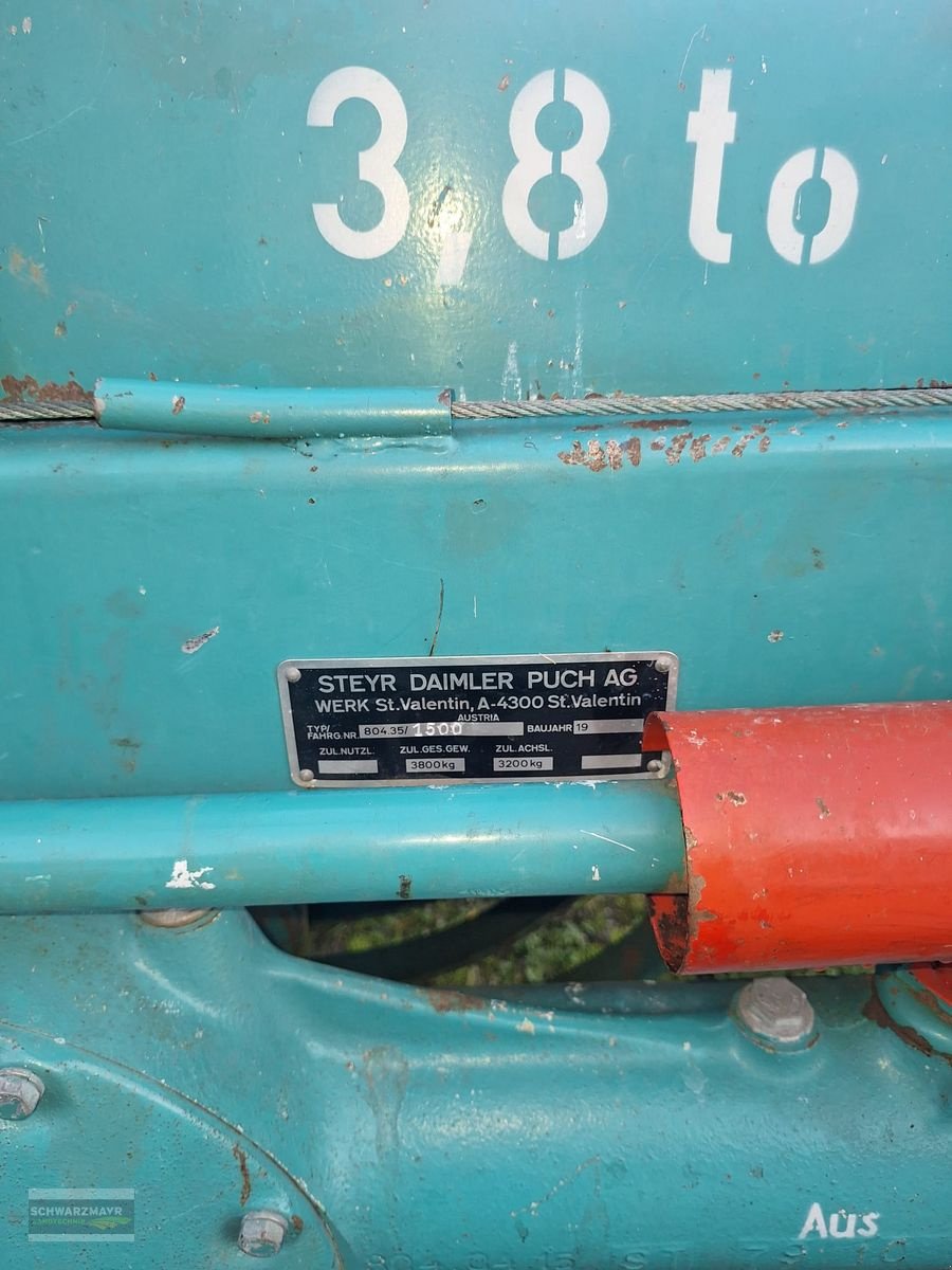 Ladewagen typu Steyr Hamster 803 V, Gebrauchtmaschine v Gampern (Obrázek 4)