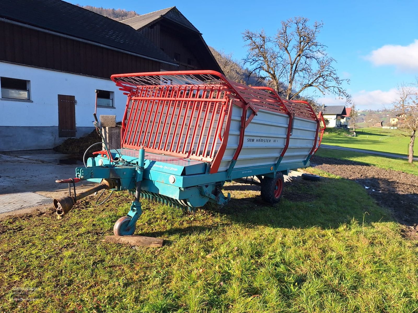 Ladewagen typu Steyr Hamster 803 V, Gebrauchtmaschine v Gampern (Obrázek 3)