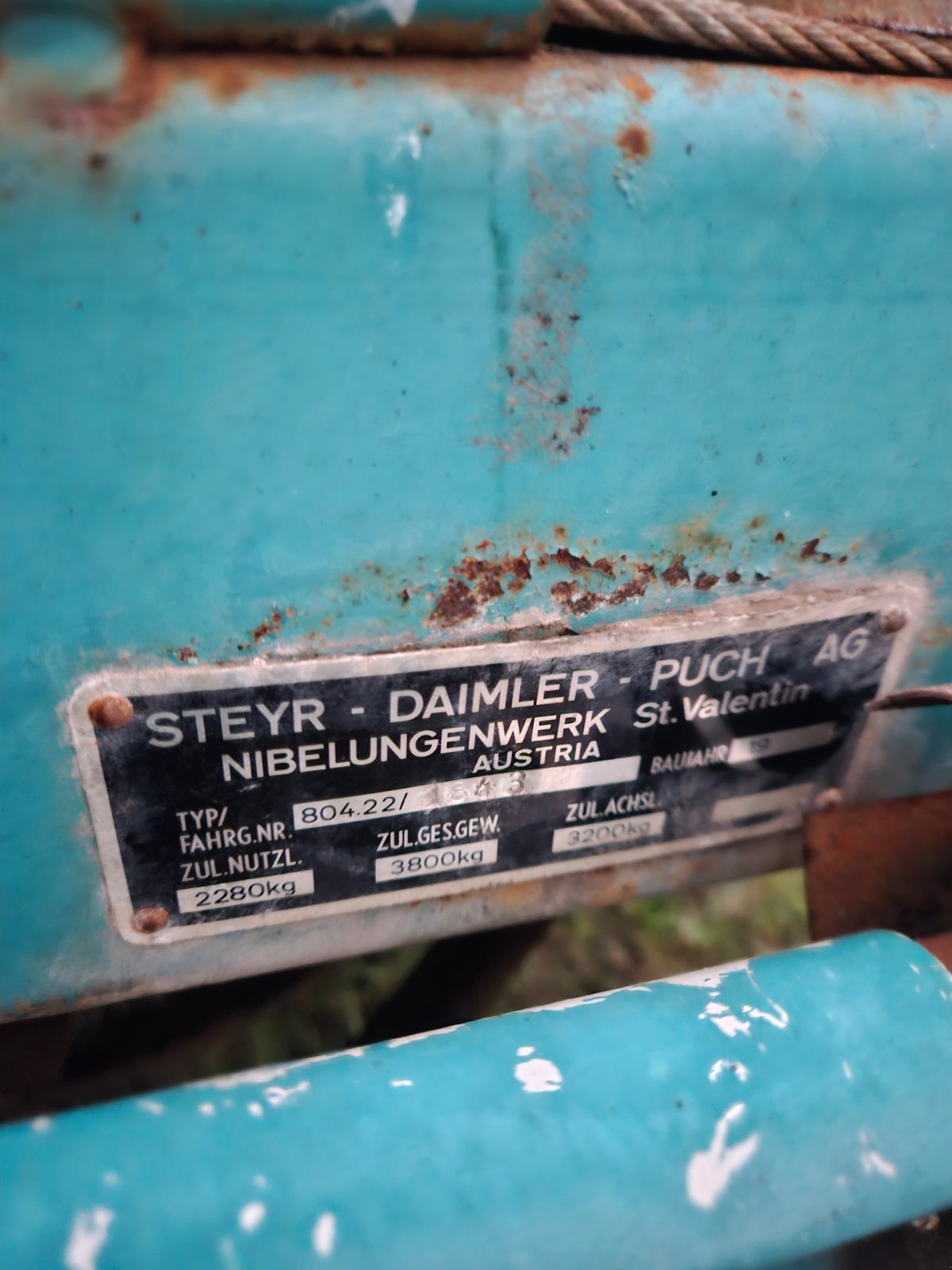 Ladewagen typu Steyr Hamster 803, Gebrauchtmaschine v Vichtenstein (Obrázek 4)