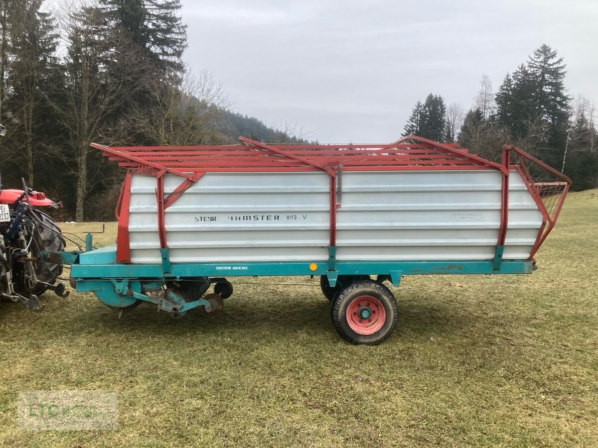 Ladewagen typu Steyr Hamster 803V, Gebrauchtmaschine v Redlham (Obrázek 5)