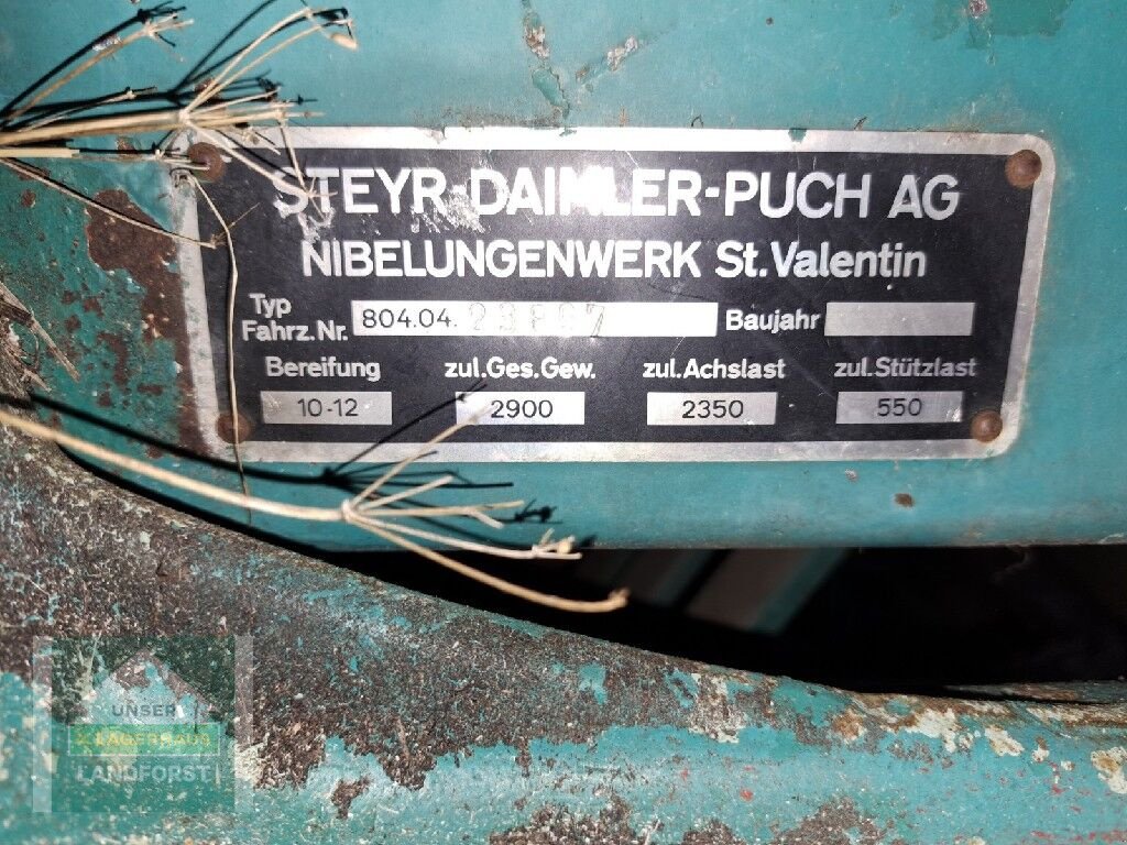 Ladewagen типа Steyr Hamster Plus17, Gebrauchtmaschine в Kapfenberg (Фотография 6)
