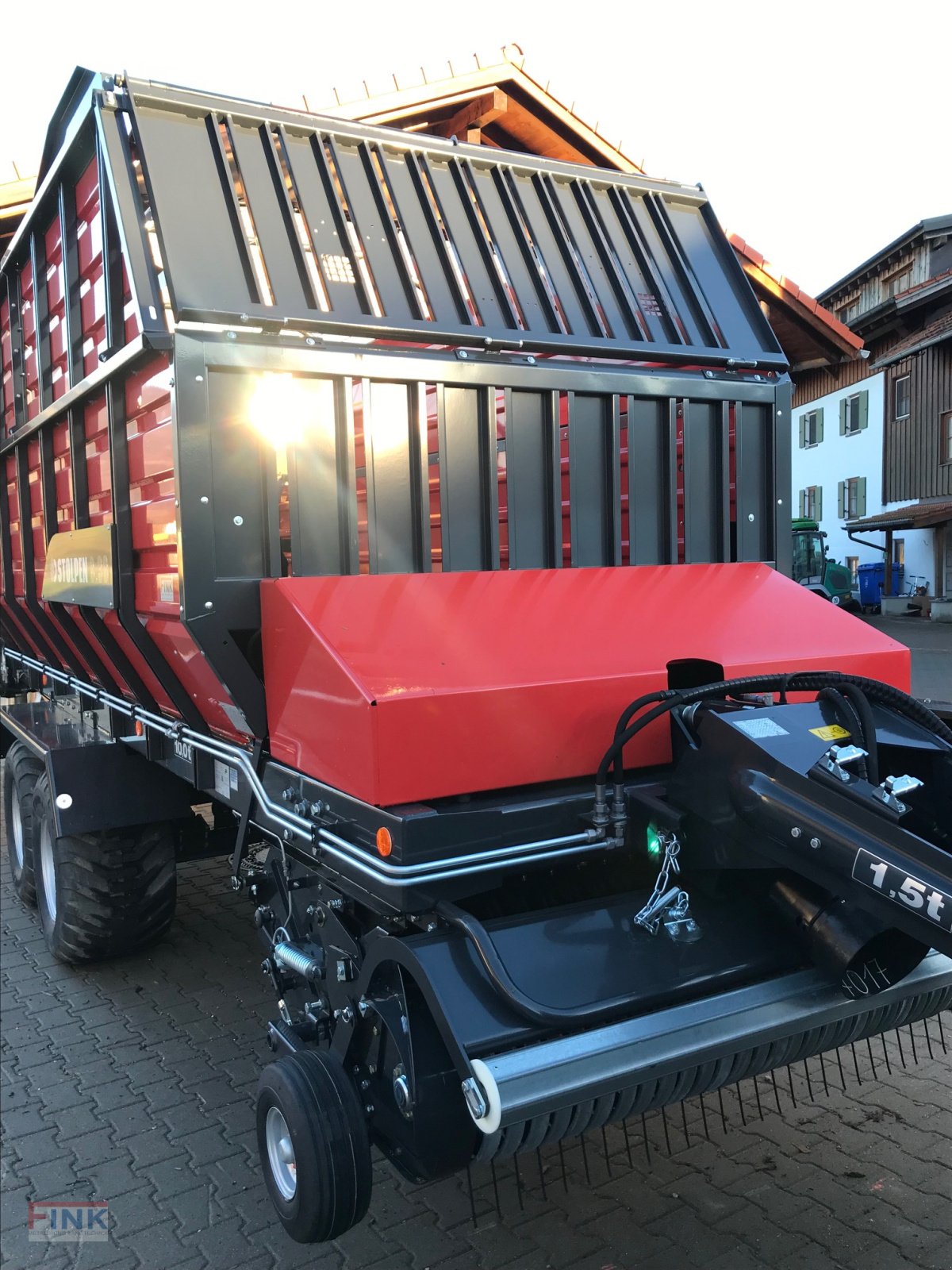 Ladewagen typu Stolpen 8.38 TA, Neumaschine v Burgberg-Häuser (Obrázek 4)