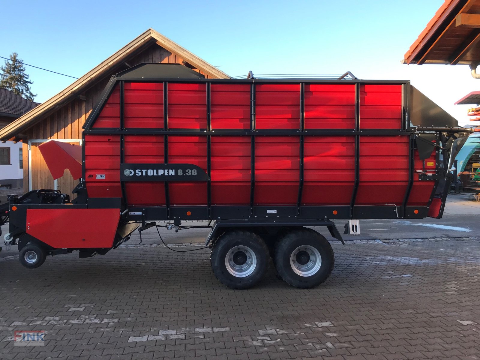 Ladewagen typu Stolpen 8.38 TA, Neumaschine v Burgberg-Häuser (Obrázek 5)