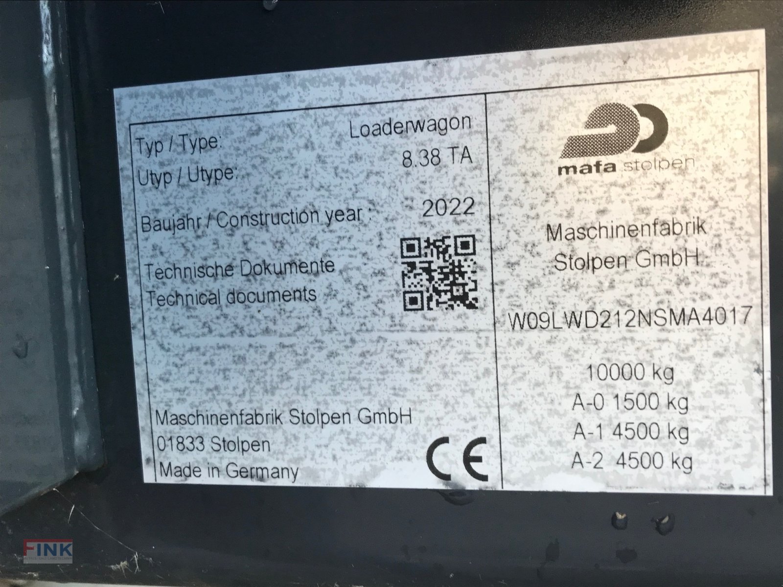 Ladewagen typu Stolpen 8.38 TA, Neumaschine v Burgberg-Häuser (Obrázek 9)